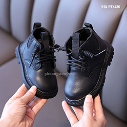 Giày cho bé trai, bé gái dạng boot từ 0-5 tuổi năng động, cá tính - PD430