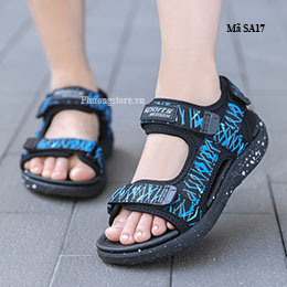 Giày sandal trẻ em nam từ 3-15 tuổi nhẹ êm, năng động - SA17