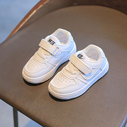 Giày cho bé trai, bé gái kiểu thể thao màu trắng từ 1-12 tuổi - PD502