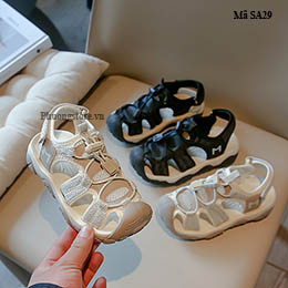 Giày sandal bé trai từ 3 - 12 tuổi kiểu rọ đơn giản - SA29