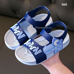 Giày sandal trẻ em trai từ 3-8 tuổi nhựa dẻo mềm êm - SA11