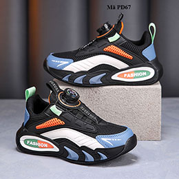 Giày thể thao bé trai từ 4-12 tuổi phong cách năng động - PD67