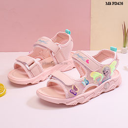 Giày elsa cho bé gái kiểu sandal từ 3-12 tuổi phong cách Hàn Quốc