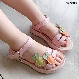 Giày sandal cho bé gái từ 1-12 tuổi họa tiết dễ thương
