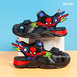 Giày siêu nhân bé trai từ 2-10 tuổi kiểu sandal rọ - SA03