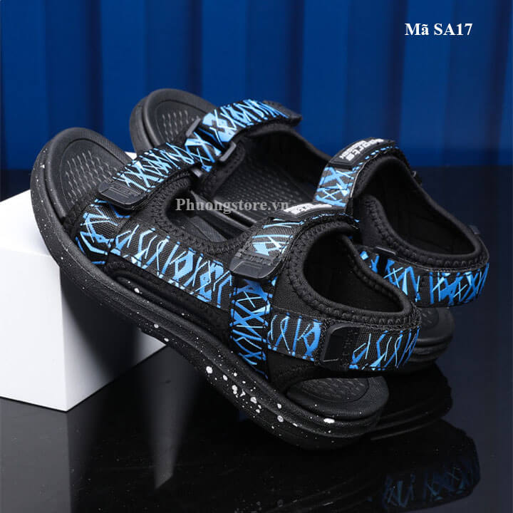 Giày sandal cho bé trai từ 3-15 tuổi nhẹ êm, năng động - SA17