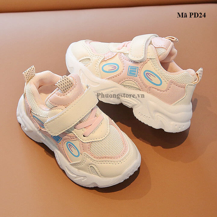Giày thể thao bé gái bé trai từ 1-5 tuổi thời trang Hàn Quốc - PD24