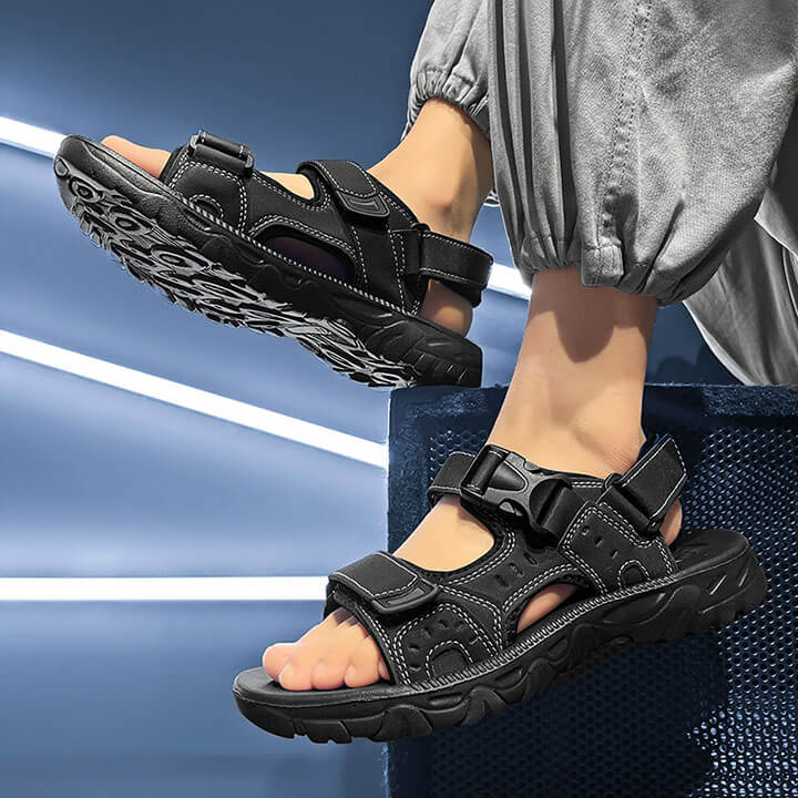 Giày bé trai kiểu sandal từ 5-15 tuổi phong cách năng động - SA54