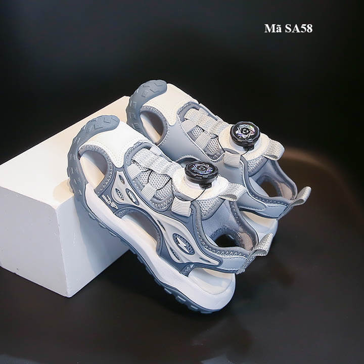 Giày sandal bé trai bé gái kiểu rọ năng động từ 4-11 tuổi - SA58