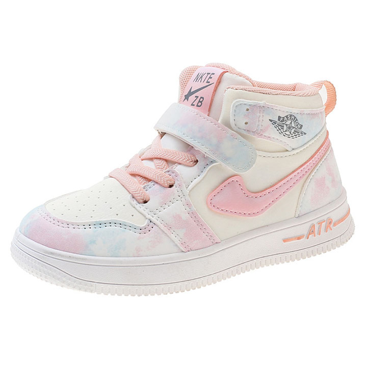 Giày thể thao cho bé gái Jordan màu hồng từ 3-12 tuổi - PD18