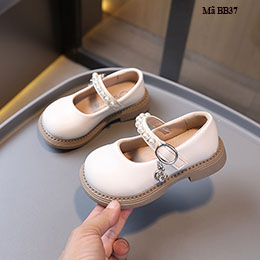 Giày cho bé gái kiểu búp bê từ 1-5 tuổi quai đính ngọc - BB37