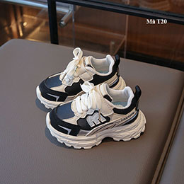 Giày Cho Bé Trai 1–5 Tuổi Thể Thao Quai Dán Năng Động - T20